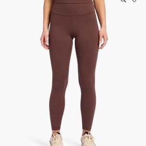 NWT Nuuds High-Waisted Elevate Leggings / Coffee